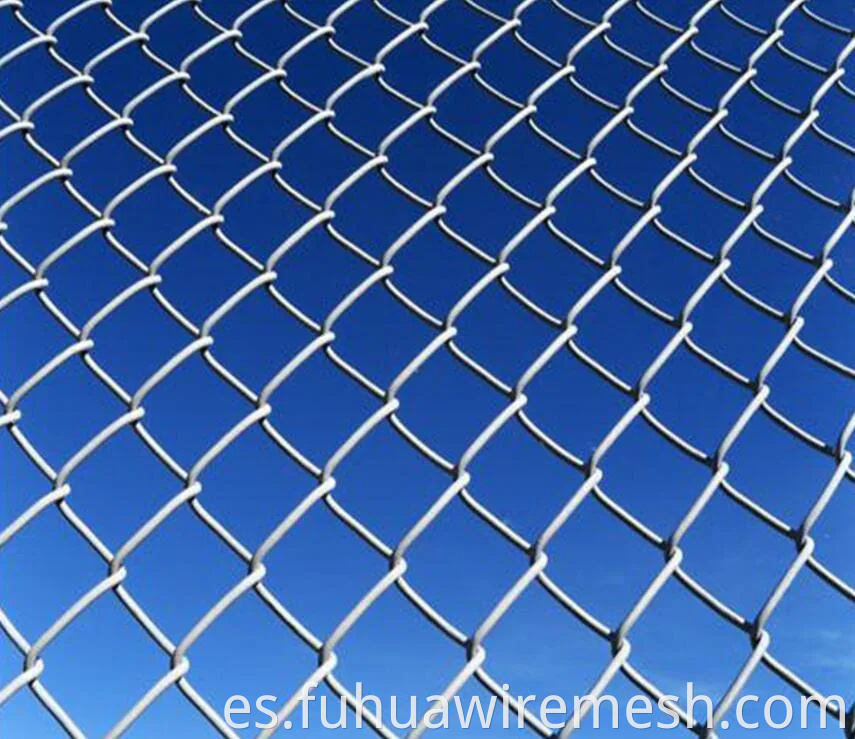 Galv Carbon Steel Chain Link Fence1